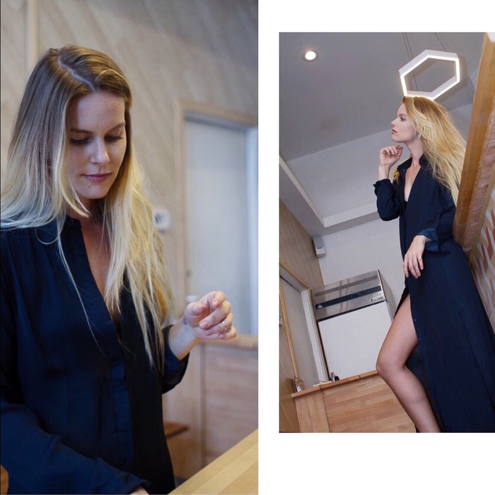 Duster shirt